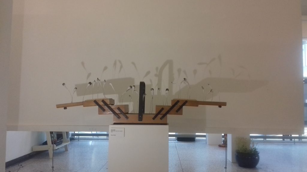 workbox casting shadow on wall