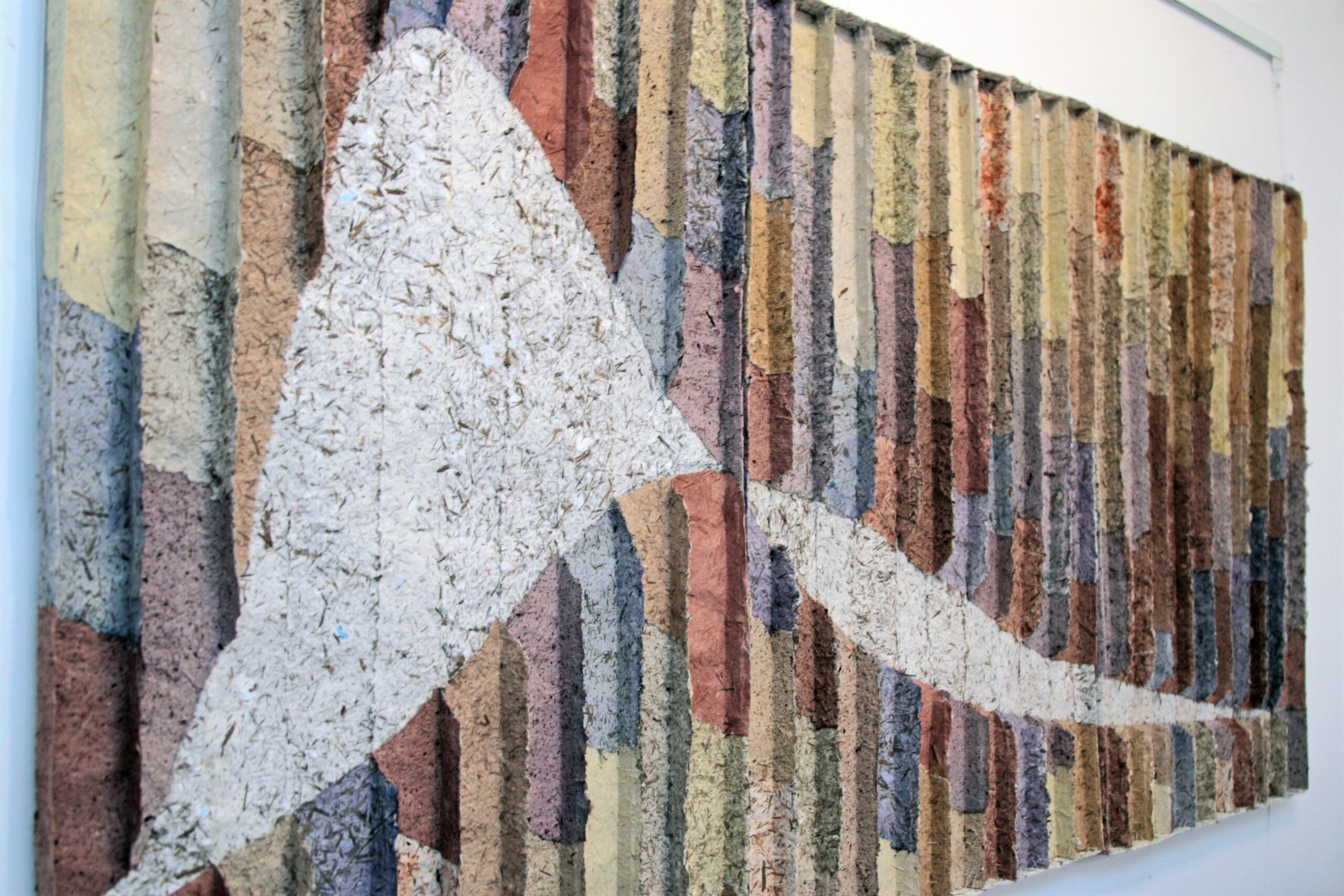 printed and dyed panels